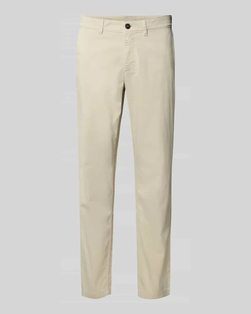 HUGO BOSS Regular Fit Chino aus Baumwoll-Mix 