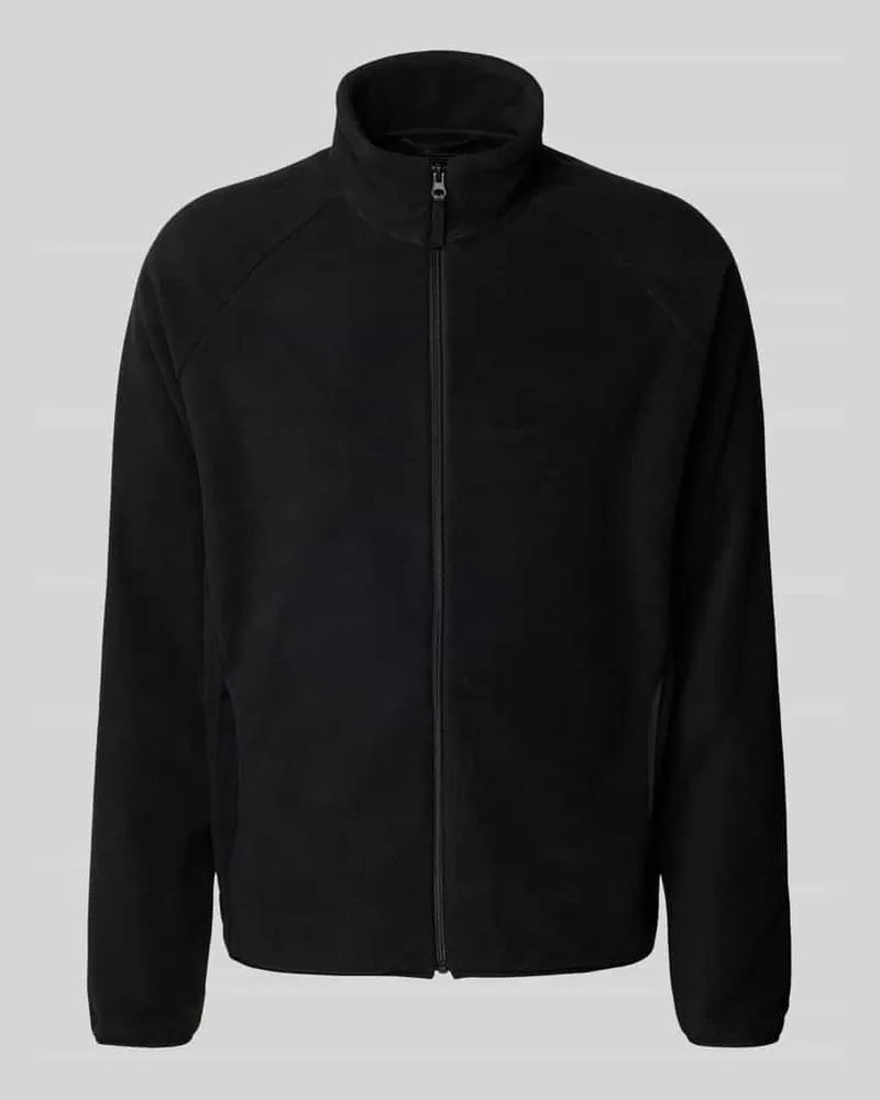 McNeal Fleecejacke mit Reißverschluss Black