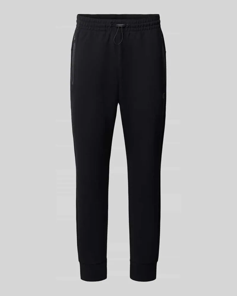 Champion Sweatpants mit Label-Detail Black