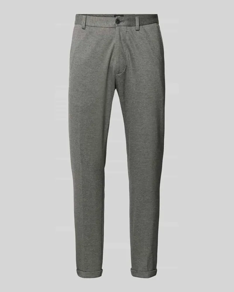 cinque Hose mit Haken- und Reißverschluss Modell 'CIBODO Dunkelgrau