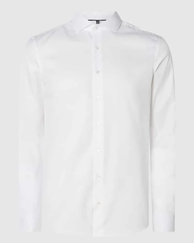 Eterna Slim Fit Businesshemd aus Twill 