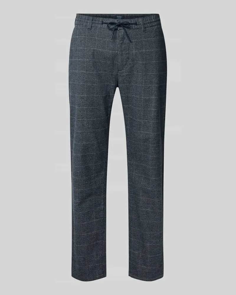 McNeal Slim Fit Stoffhose aus Baumwoll-Mix mit Tunnelzug 