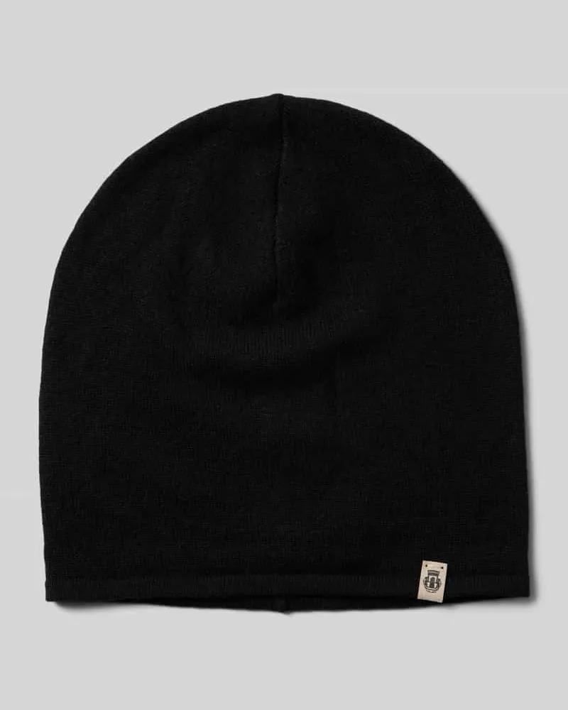 Roeckl Mütze aus reinem Kaschmir Black