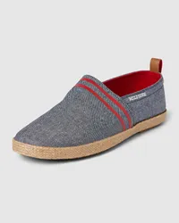 Tommy Hilfiger Espadrilles mit Label-Stitching Marine