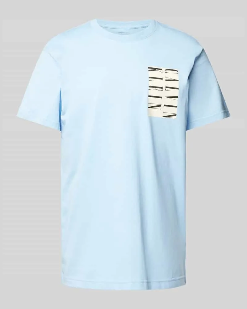 Calvin Klein T-Shirt mit Label-Print 