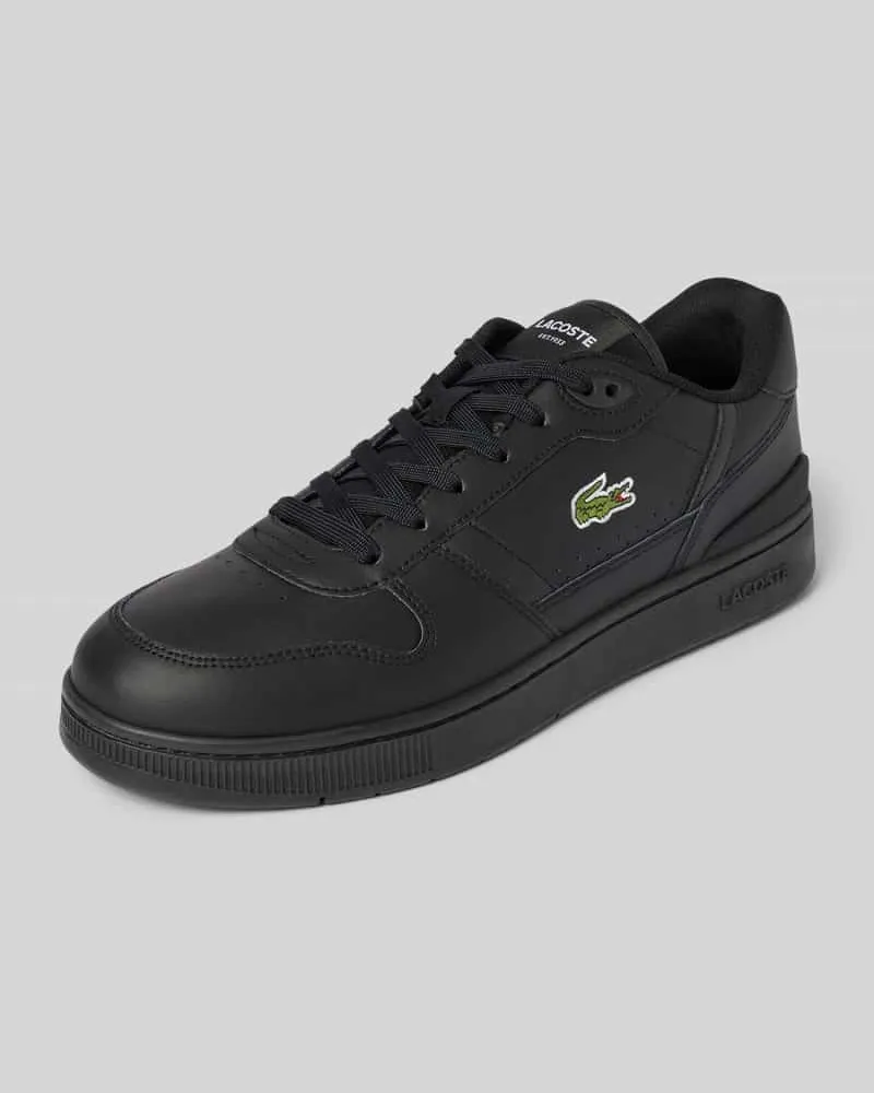 Lacoste Sneaker mit Logo-Patch Black