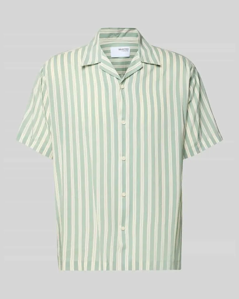 Selected Homme Relaxed Fit Freizeithemd aus Baumwoll-Mix Modell 'RELAXAIR 