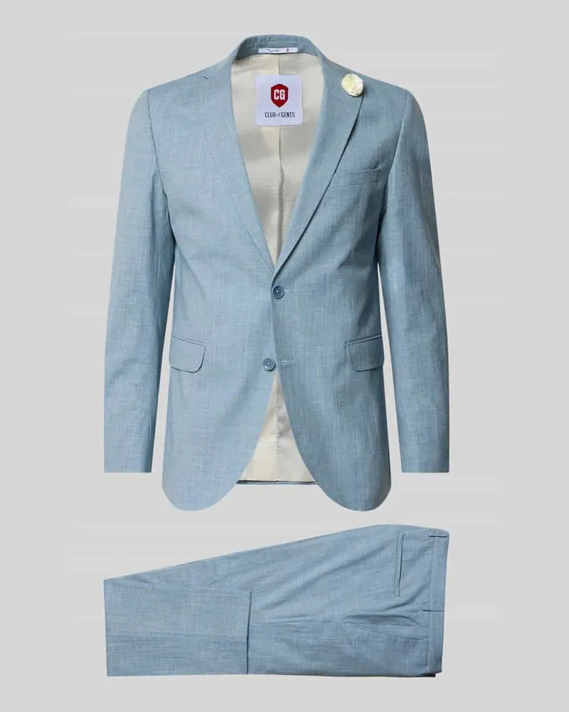 CG Regular Fit Sakko mit Schurwoll-Anteil Modell 'Paco Blau