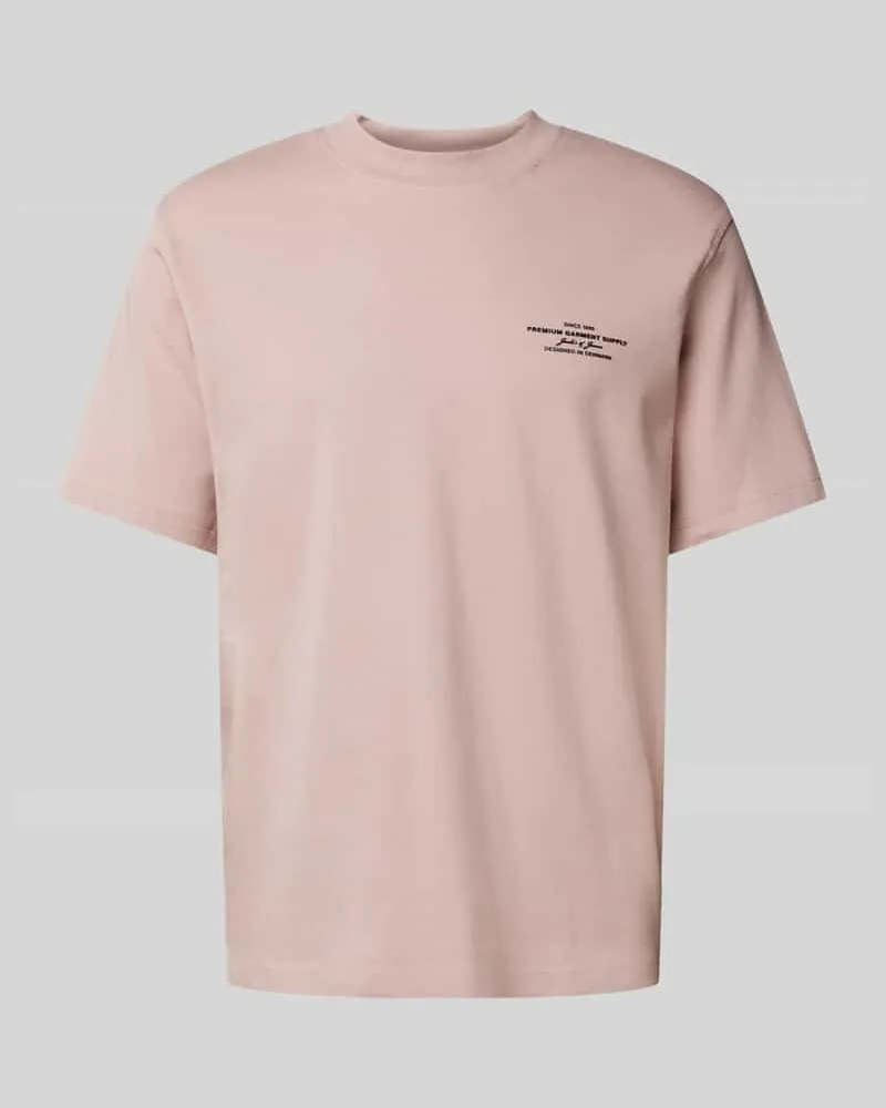 Jack & Jones T-Shirt mit Label-Print Modell 'LACHAD 
