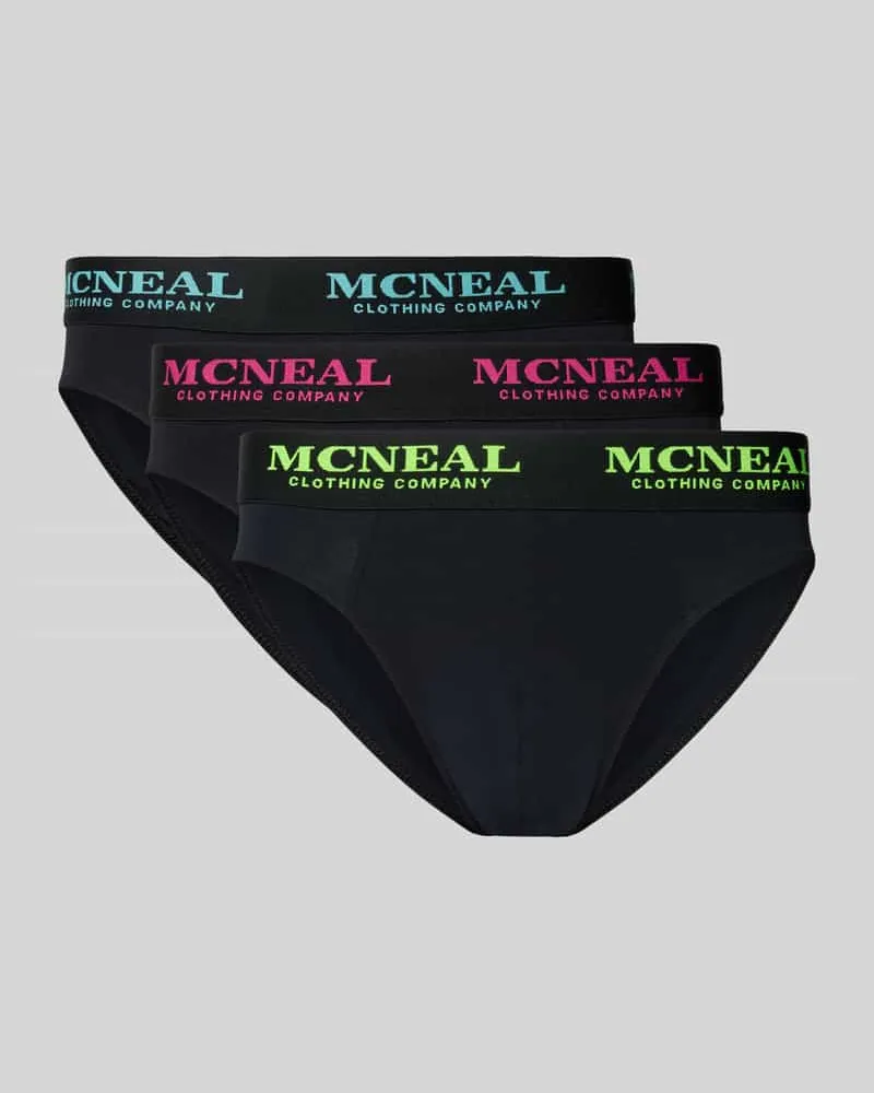 McNeal Slip mit elastischem Label-Bund im 3er-Pack 