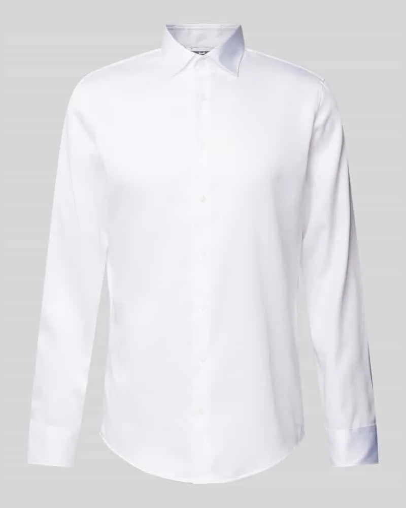Seidensticker Slim Fit Businesshemd aus Satin 