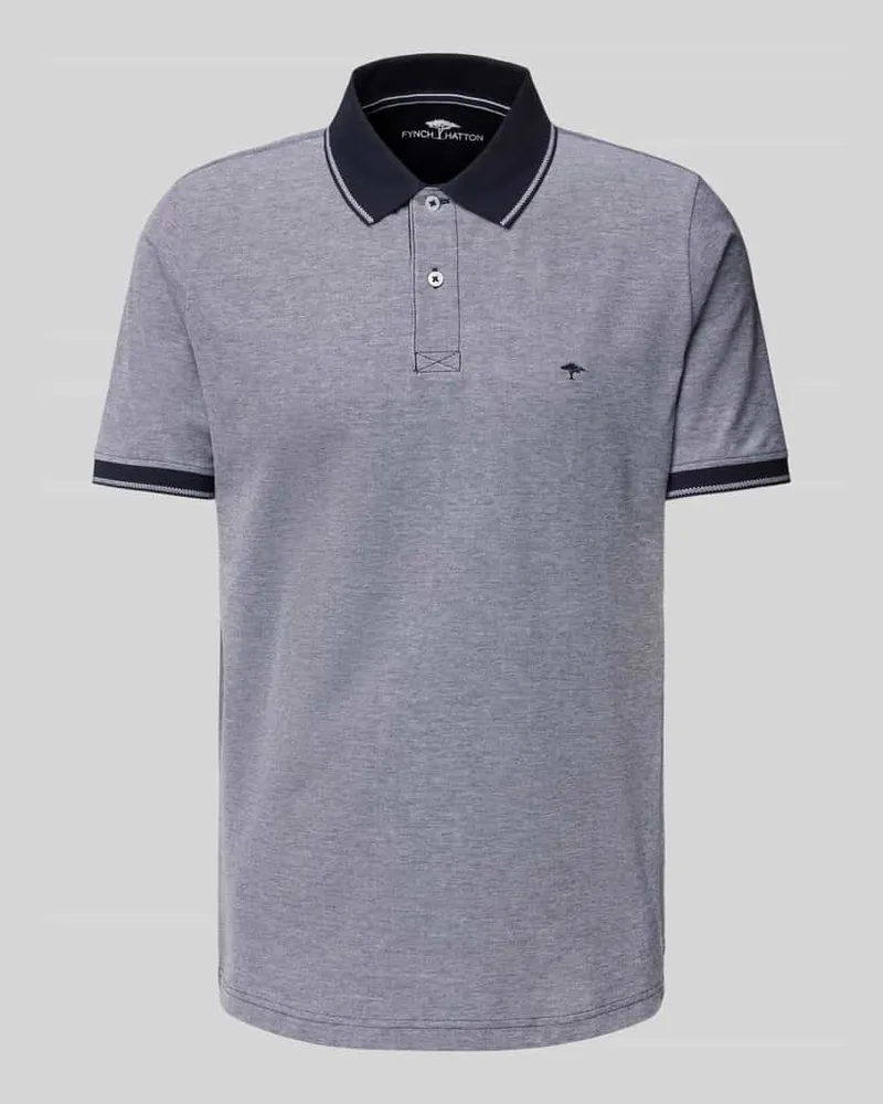 Fynch-Hatton Regular Fit Poloshirt mit Logo-Stitching 
