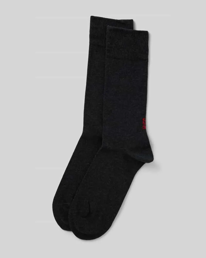 HUGO BOSS Socken mit Label-Print im 4er-Pack 