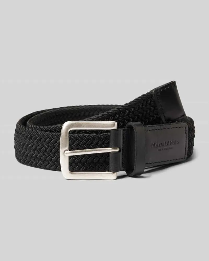 Marc O'Polo Gürtel in Flecht-Optik Black