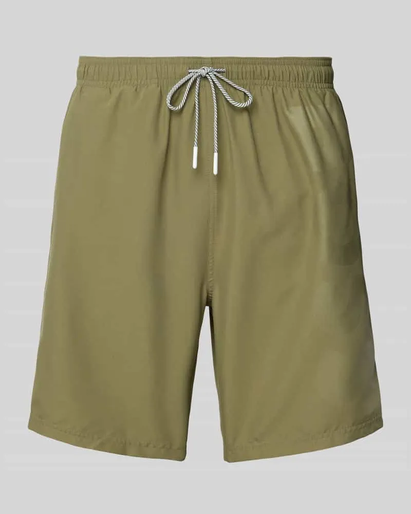HUGO BOSS Regular Fit Badehose mit Label-Print Modell 'Orca 