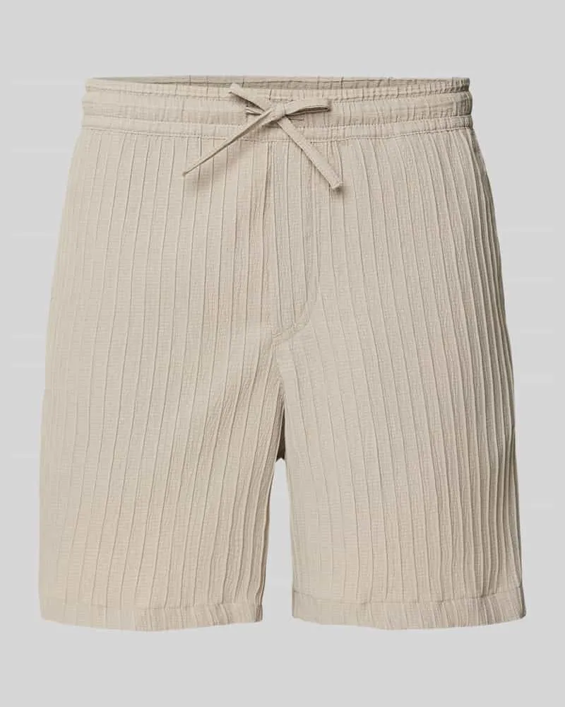 Jack & Jones Regular Fit Shorts mit Strukturmuster Modell 'JAIDEN MASSIMO 