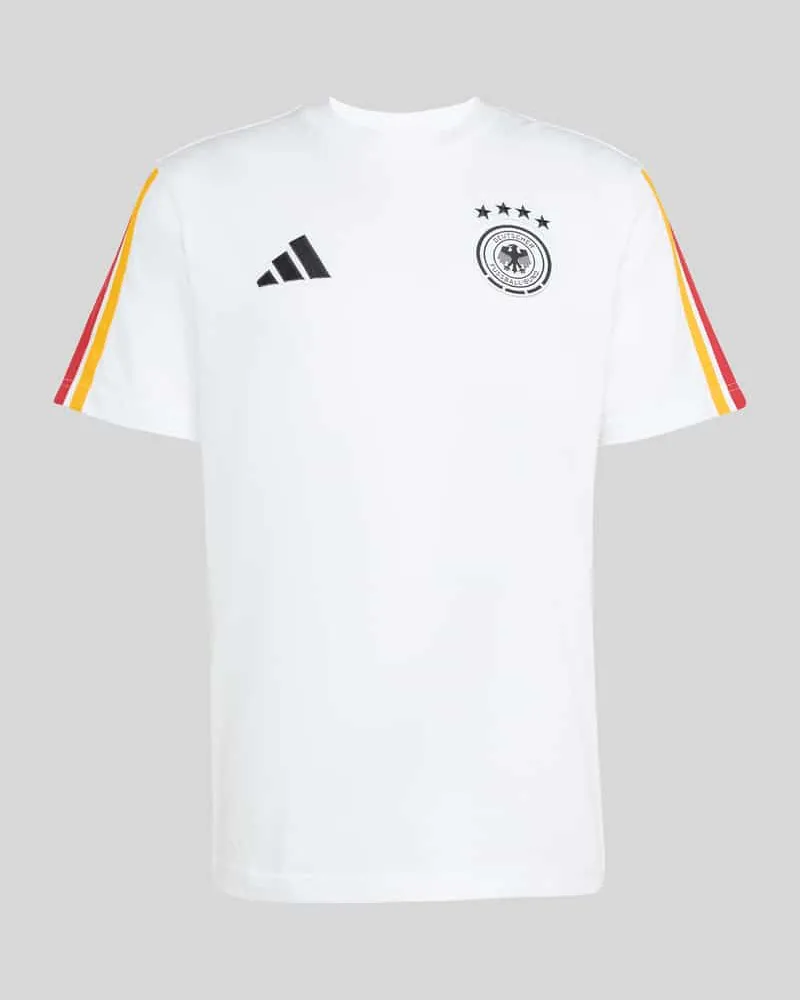 adidas Regular Fit T-Shirt Modell 'DEUTSCHLAND Weiss