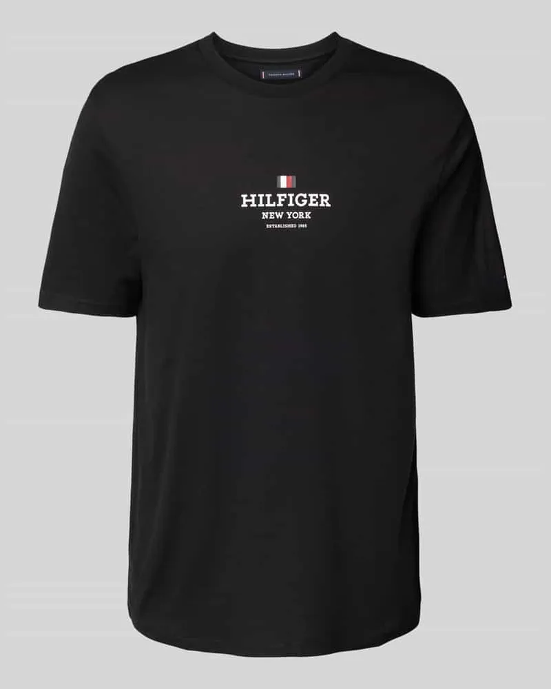 Tommy Hilfiger T-Shirt mit Label-Print 