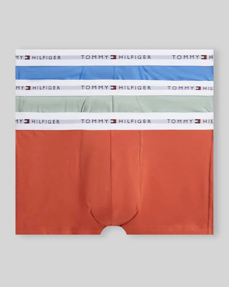 Tommy Hilfiger Pants mit Logo-Bund im 3er-Pack Orange