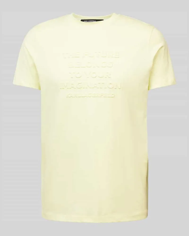 Karl Lagerfeld T-Shirt mit Label-Detail 