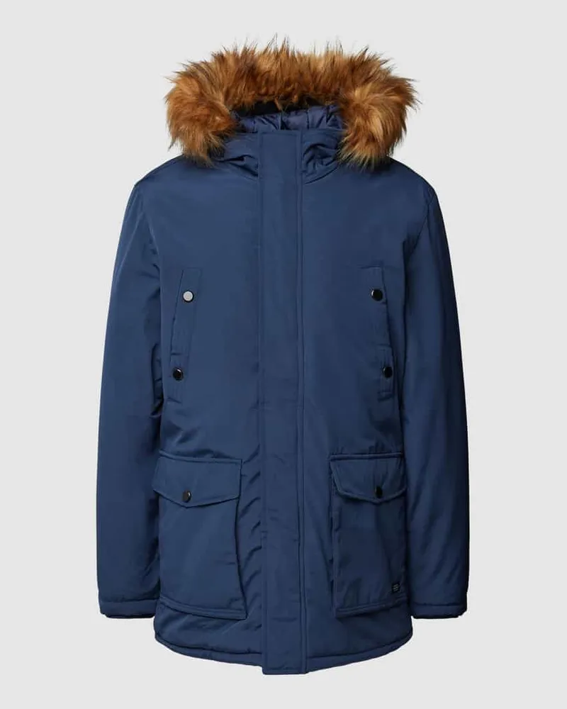Blend Parka mit verdecktem Reißverschluss 