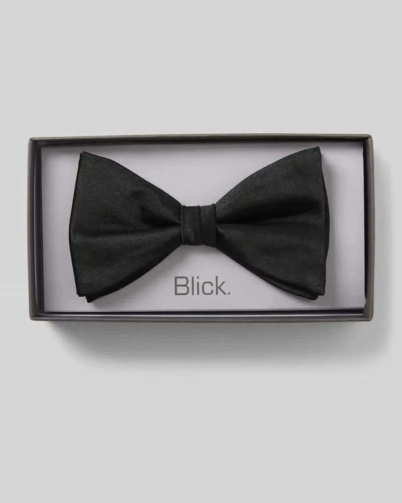 Blick Fliege aus reiner Seide Modell 'JERMYN Black