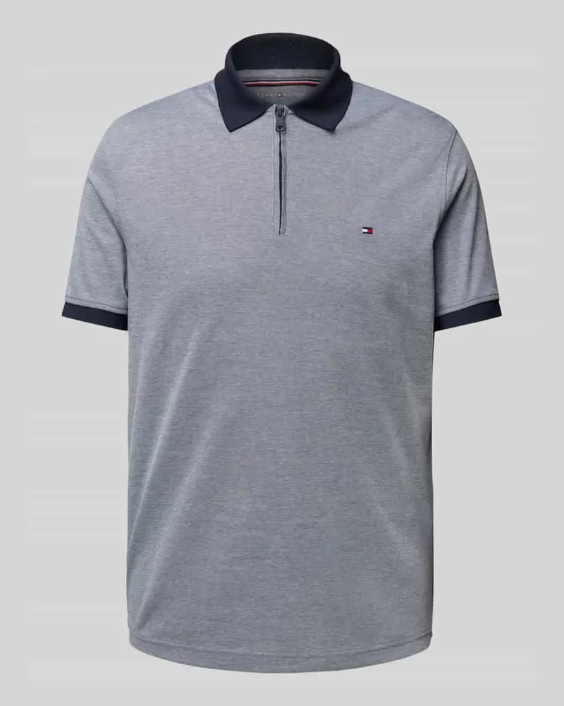 Tommy Hilfiger Regular Fit Poloshirt aus Baumwoll-Mix 