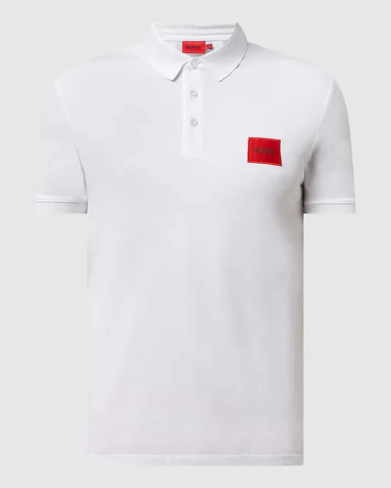 HUGO BOSS Slim Fit Poloshirt aus Baumwolle Modell 'Dereso 