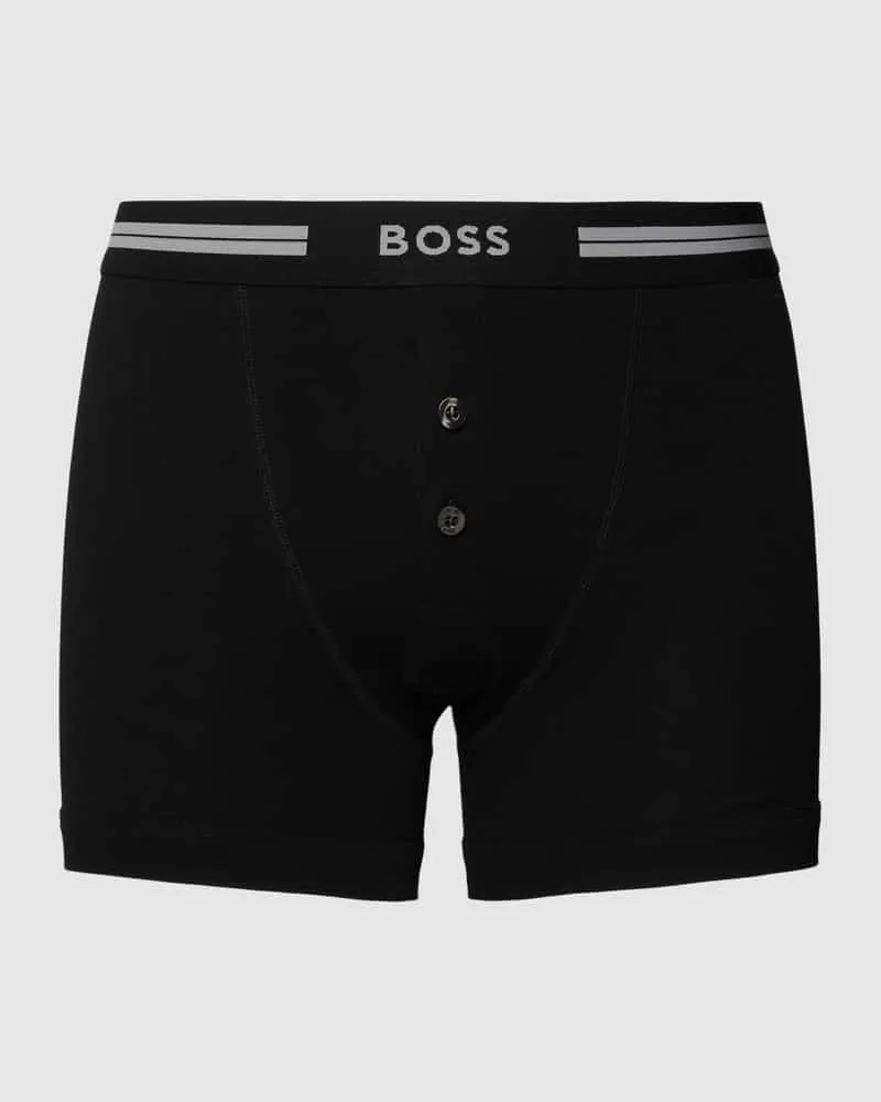 HUGO BOSS Trunks mit Logo-Bund Modell 'Trunk Black