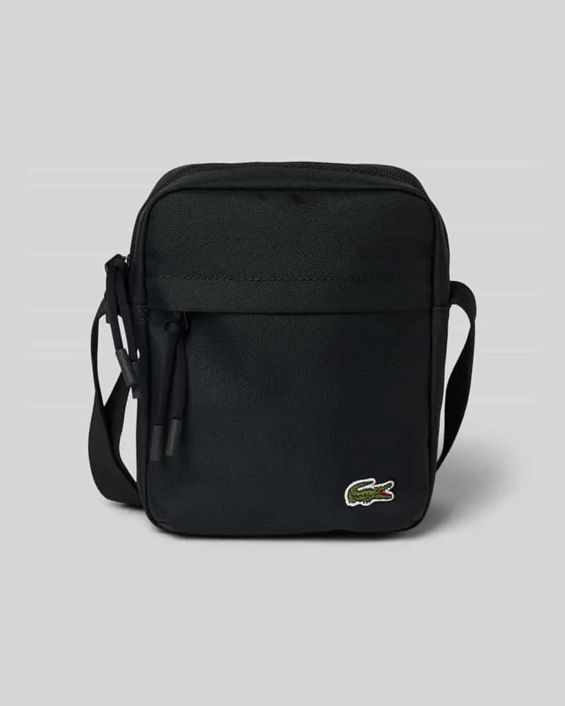 Lacoste Umhängetasche mit Logo-Detail Modell 'NEOCROC Black