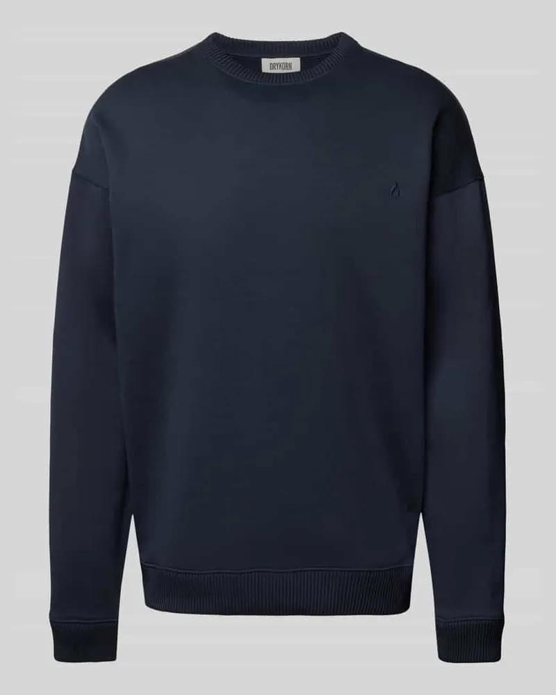 Drykorn Sweatshirt mit Motiv-Stitching Modell 'KARIO 