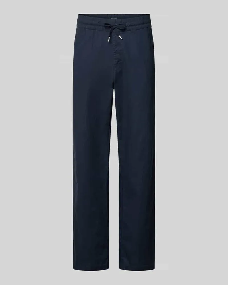 Matinique Regular Fit Hose aus Leinen-Baumwoll-Mix Modell 'barton Marine