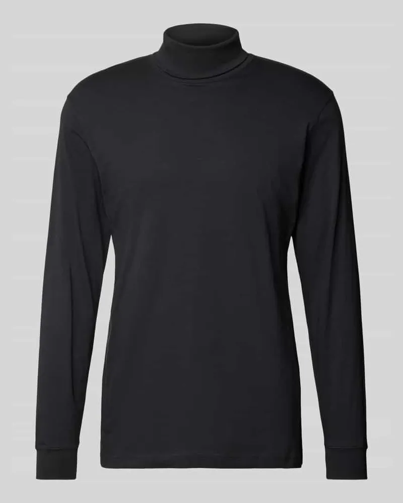 Ragman Longsleeve mit gerippten Abschlüssen 