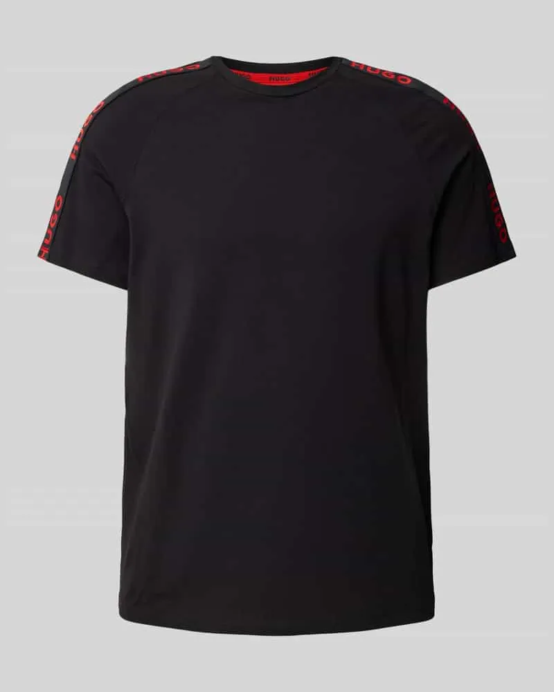 HUGO BOSS T-Shirt mit Label-Details Modell 'Sporty 