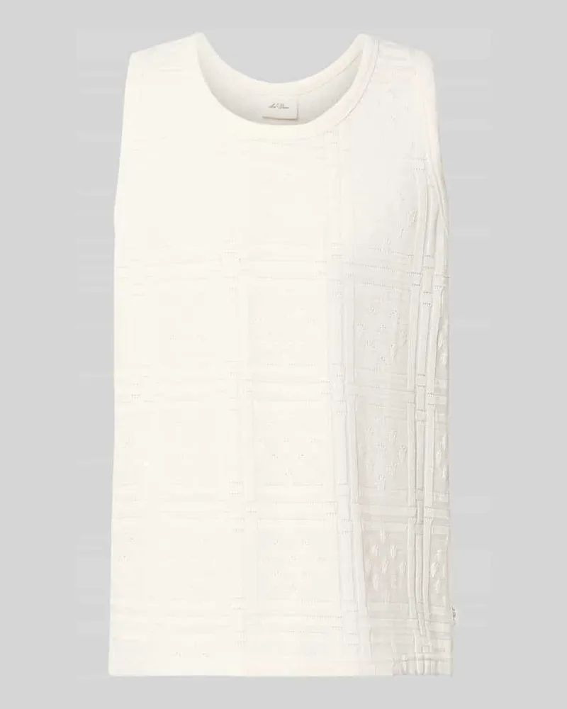 LES DEUX Tanktop mit Rundhalsausschnitt Modell 'Huxley Offwhite