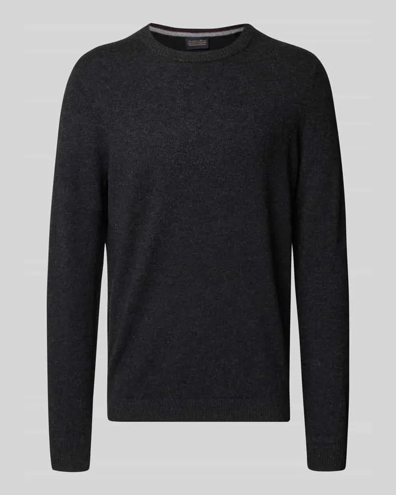 Christian Berg Regular Fit Kaschmirpullover mit Rundhalsausschnitt 
