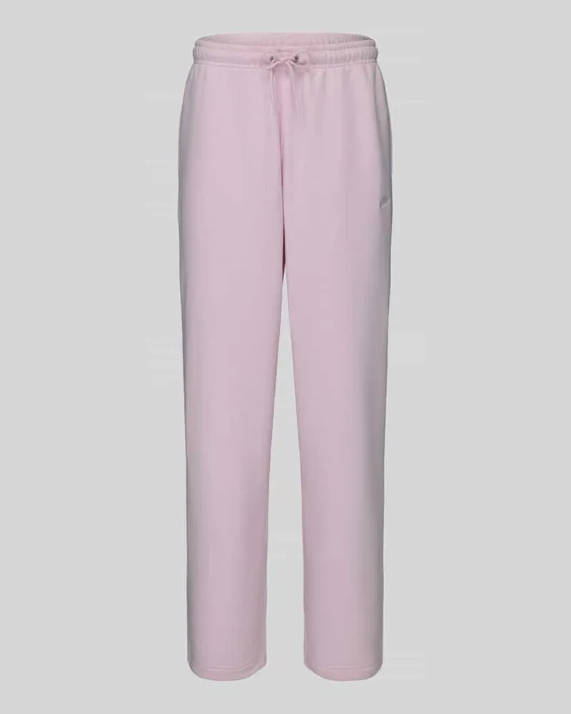 Nike Regular Fit Sweathose aus Baumwoll-Mix Hellrosa