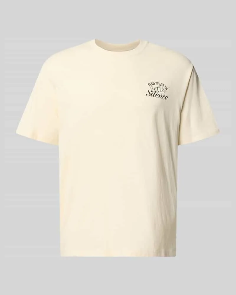 Jack & Jones T-Shirt mit Motiv-Print Modell 'VINTAGE CARTOON Offwhite