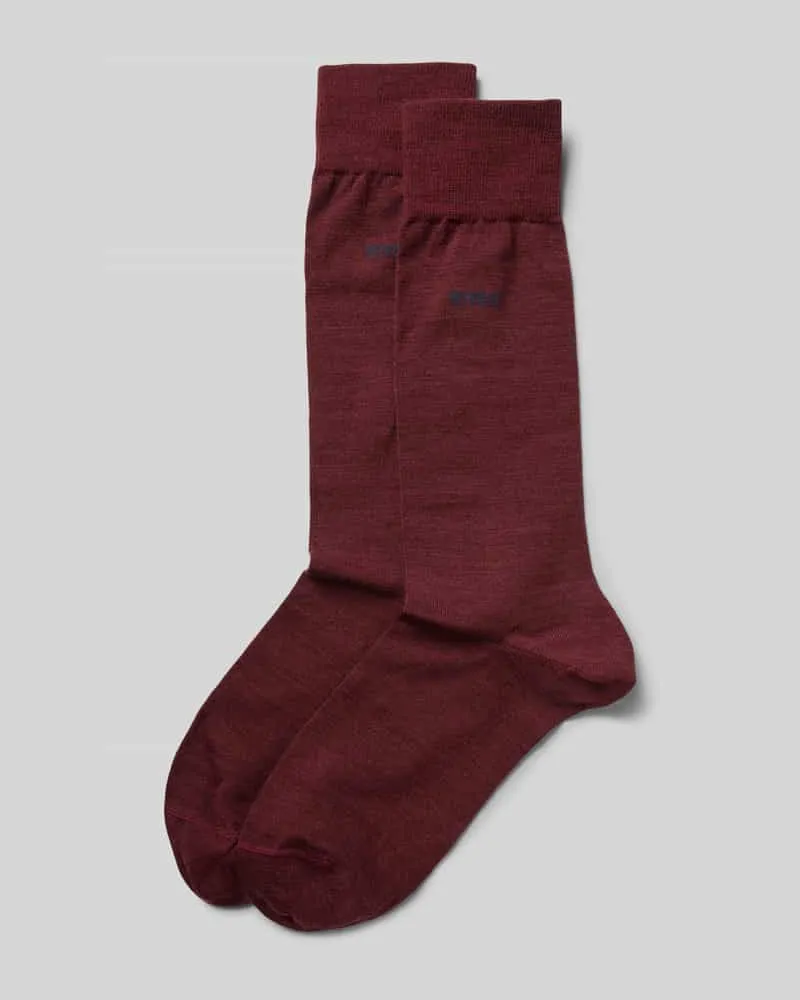 HUGO BOSS Socken mit Strukturmuster im 2er-Pack 
