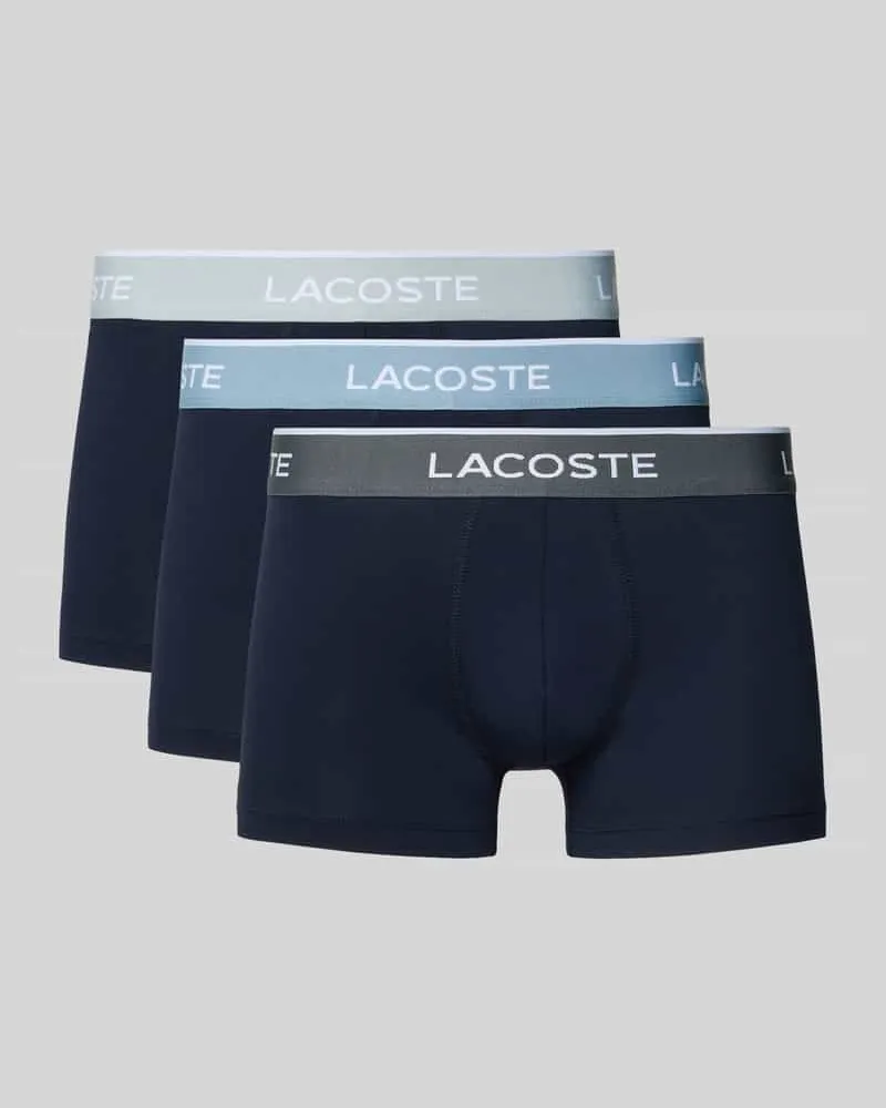 Lacoste Trunk aus Baumwoll-Mix im 3er-Pack Mint