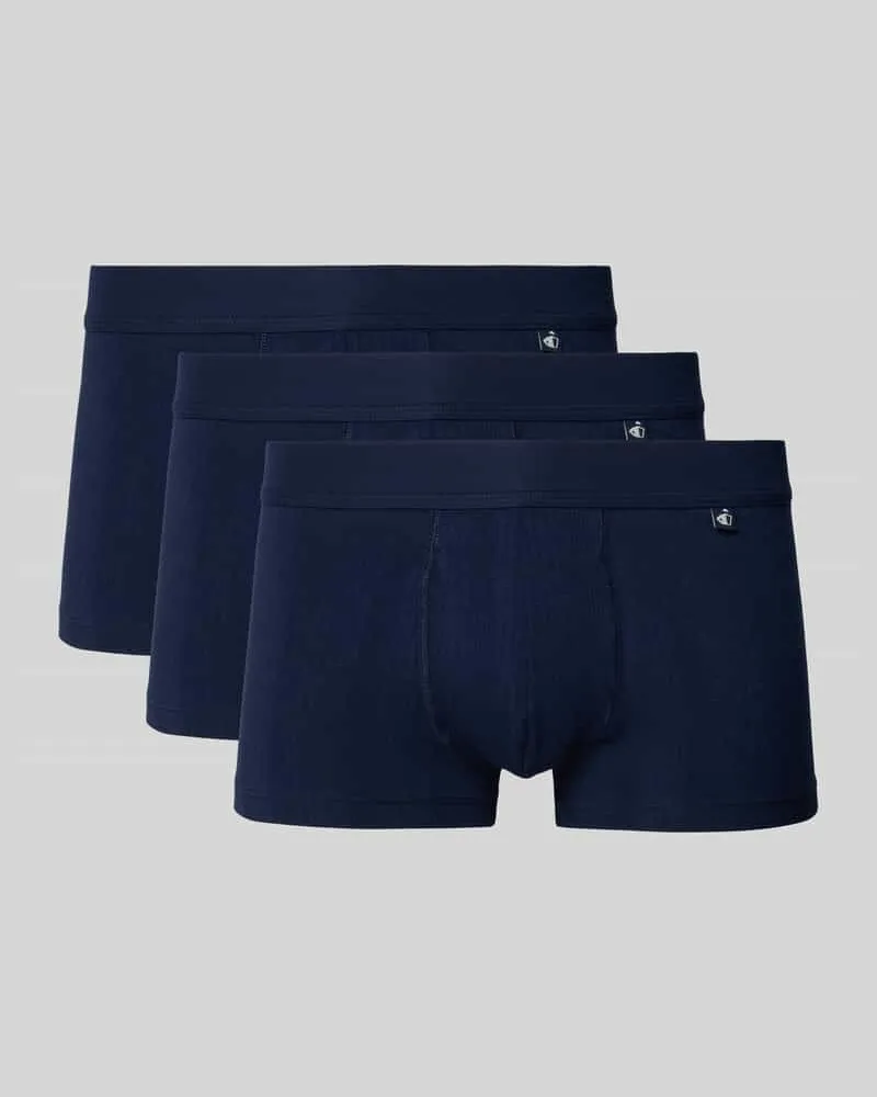 Jockey Trunks mit elastischem Bund im 3er-Pack Weiss