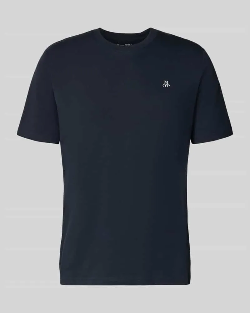 Marc O'Polo T-Shirt mit Label-Print Marine