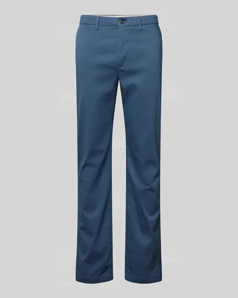 Tommy Hilfiger Regular Fit Chino aus Baumwoll-Mix Modell 'DENTON Petrol