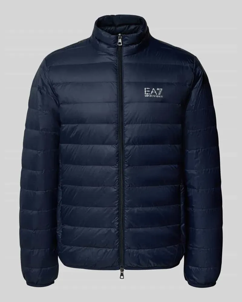 EA7 Daunenjacke mit Label-Print Modell 'TRAIN CORE 