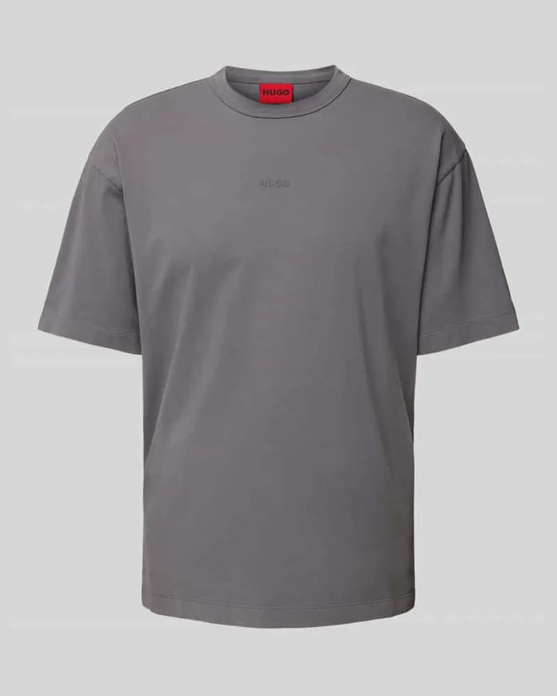 HUGO BOSS Oversized T-Shirt mit Rundhalsausschnitt Modell 'Docku 