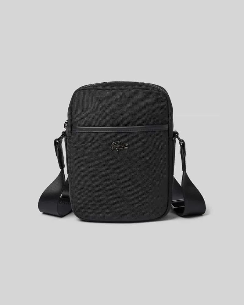 Lacoste Umhängetasche mit Logo-Detail Black