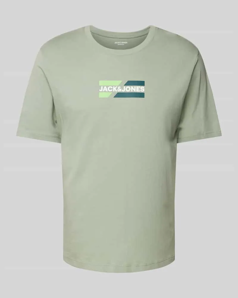 Jack & Jones T-Shirt mit Label-Print Modell 'CORP 