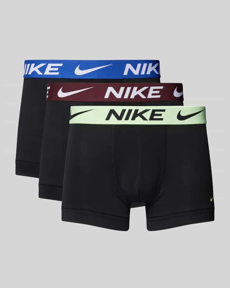 Nike Dri-Fit Trunks mit elastischem Label-Bund im 3er-Pack 