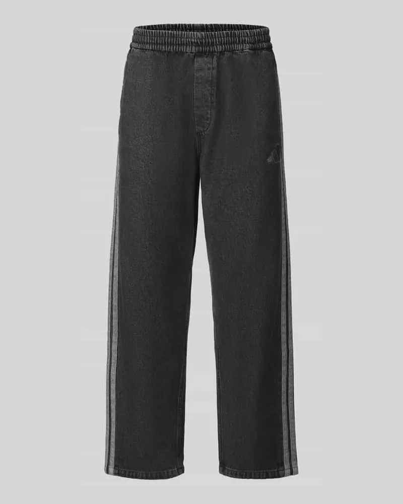 adidas Regular Fit Jeans aus reiner Baumwolle Black