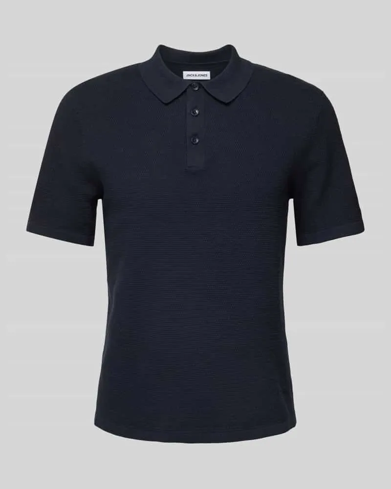 Jack & Jones Regular Fit Poloshirt aus Baumwoll-Mix Modell 'GEORGE 